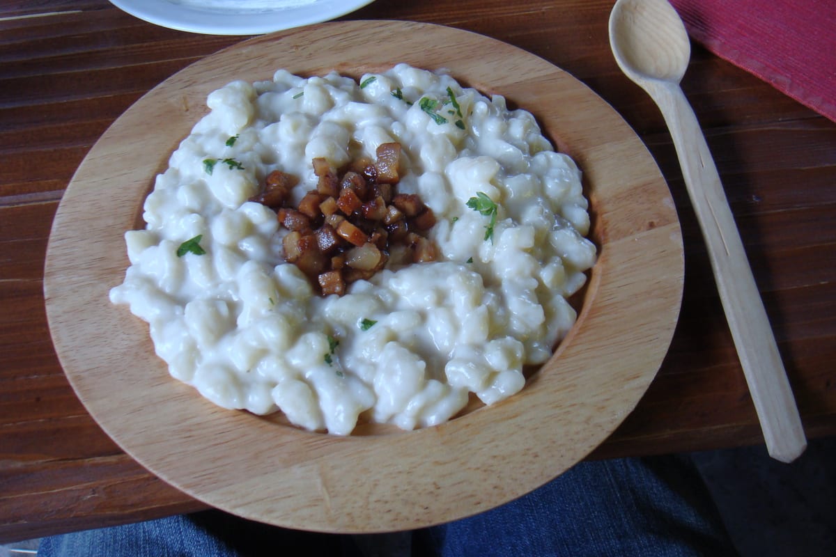 Bryndzové halušky