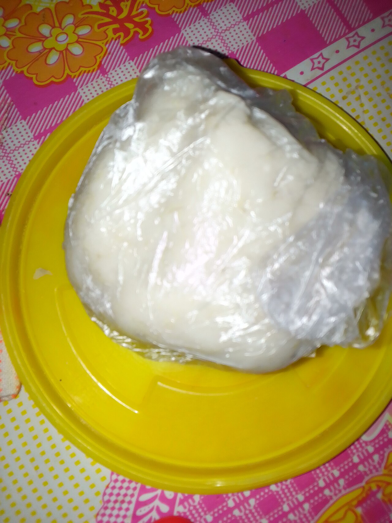 Pounded Yam (natively common in Igbo homes)