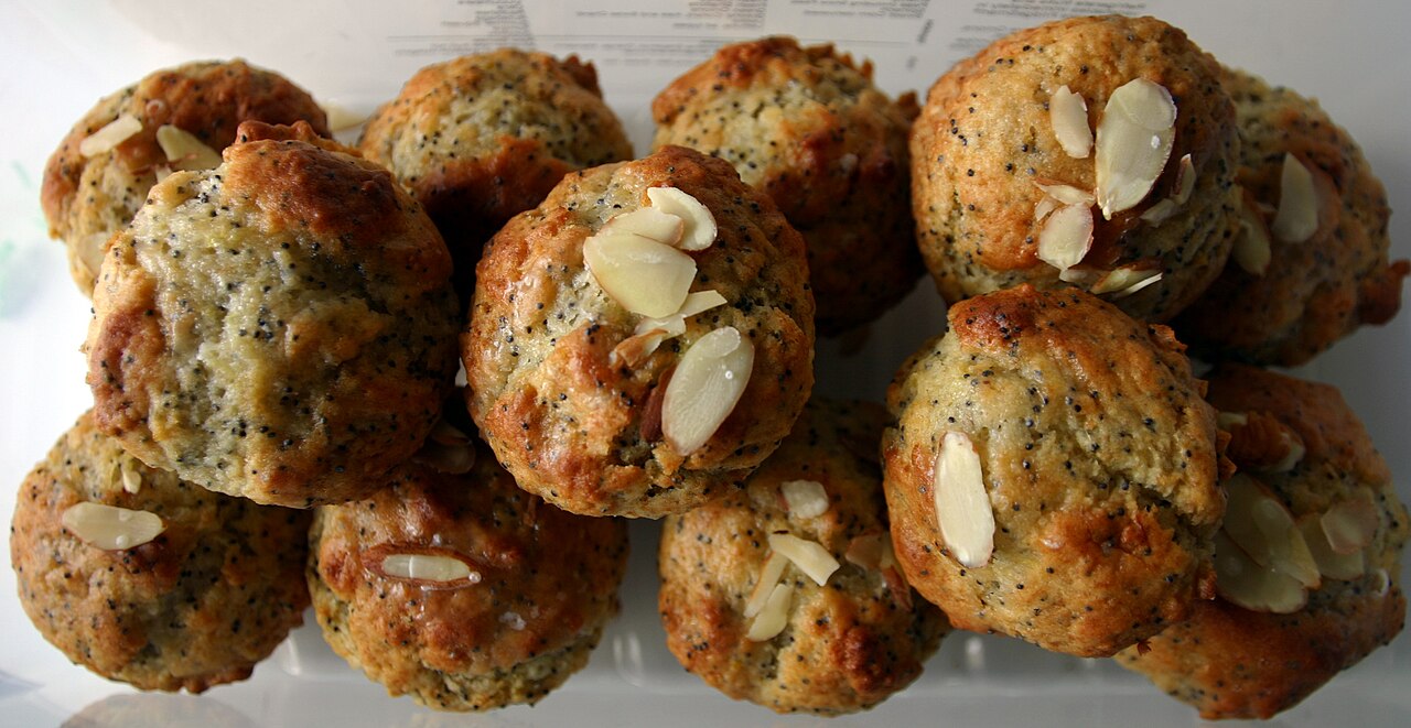 Lemon Poppy Seed Muffins (Glazed)