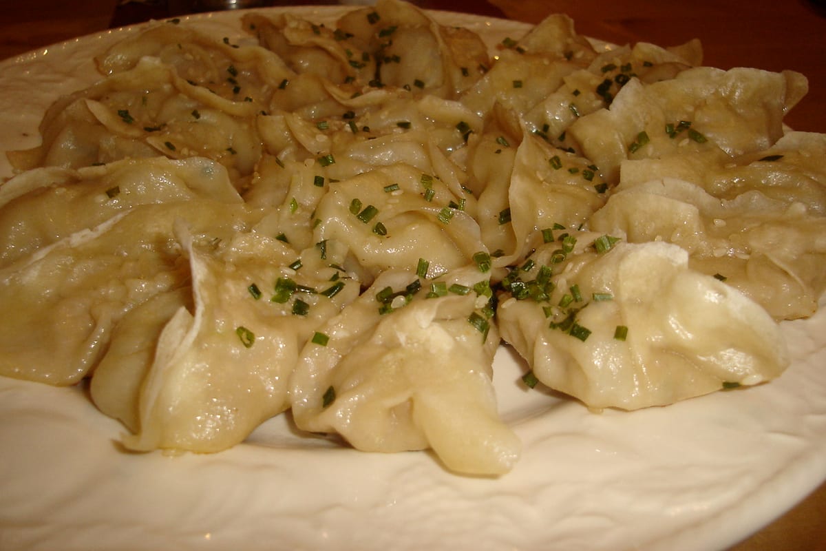 Jiaozi dumplings