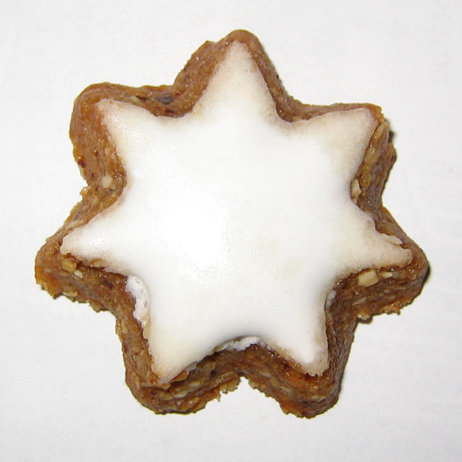 Zimtsterne (German Cinnamon Star Cookies)