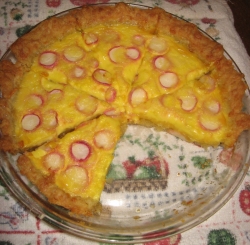 Radish Tart