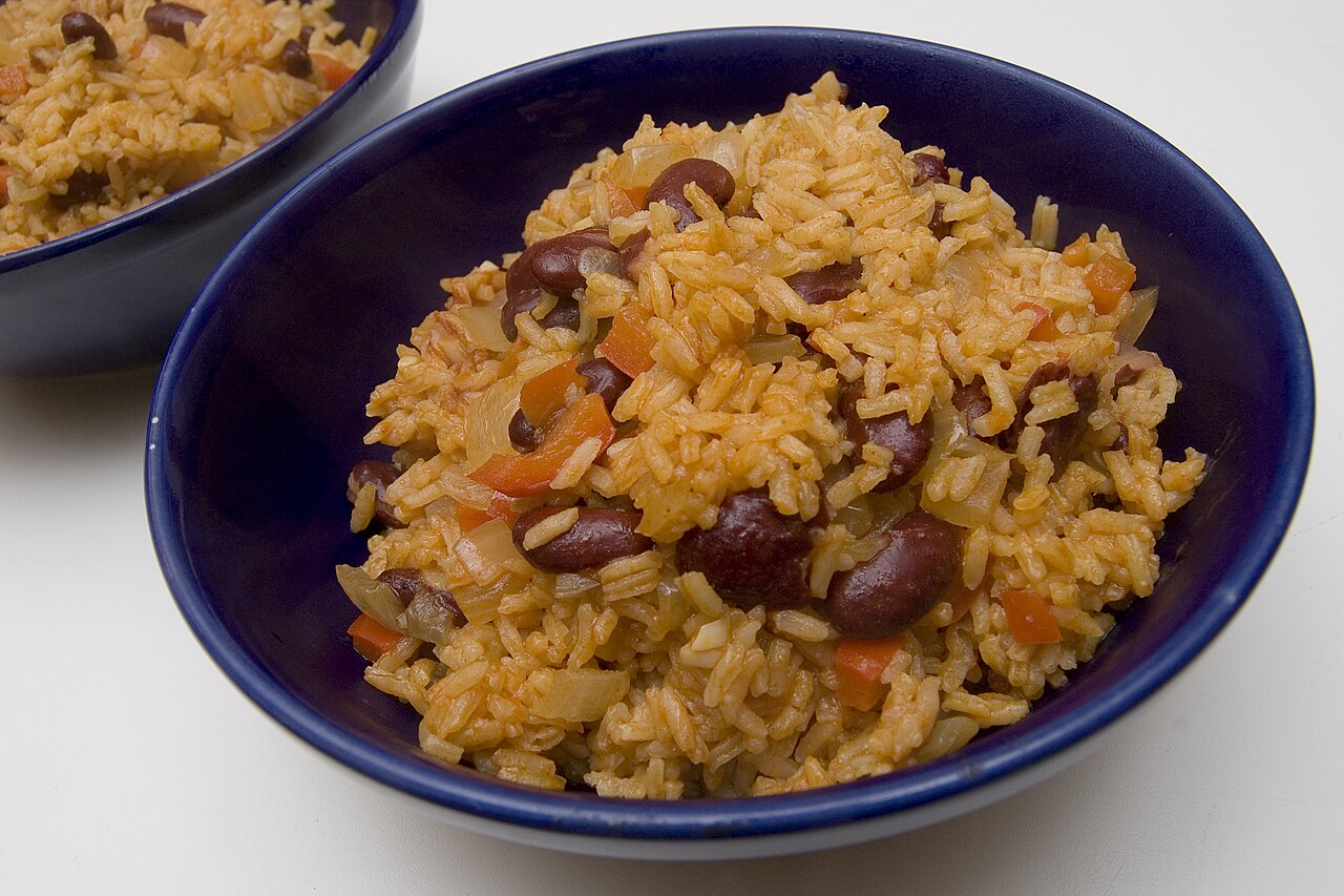 Nigerian Rice and Beans Jollof
