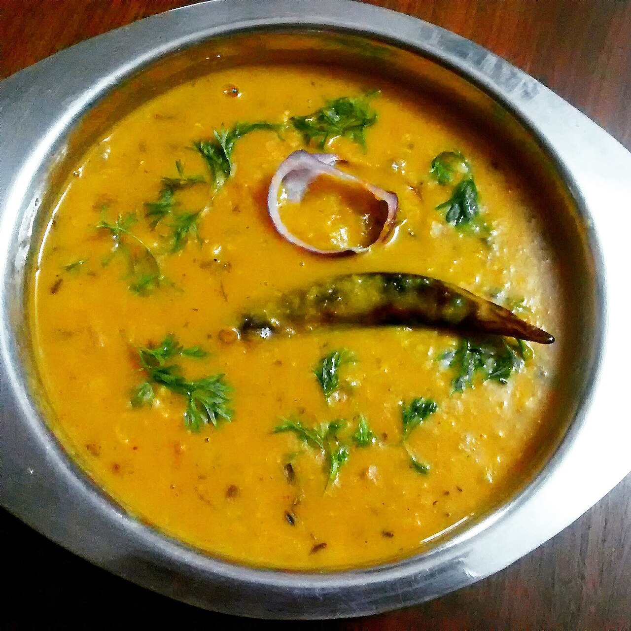 Pigeon Pea and Fenugreek Curry (Methi Tadka Dal)