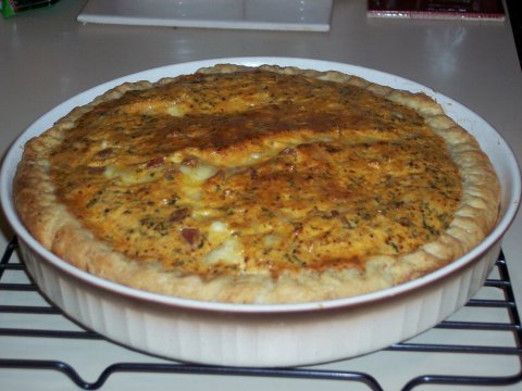 Simple Tarragon Quiche