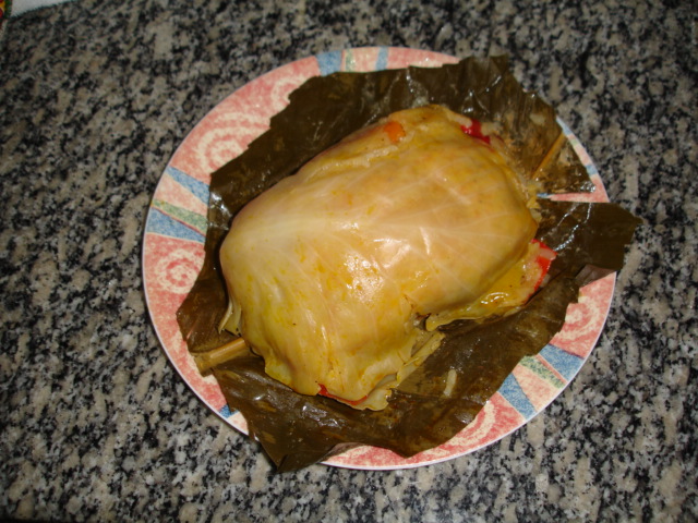 Rice Tamale (Pastel de Arroz)