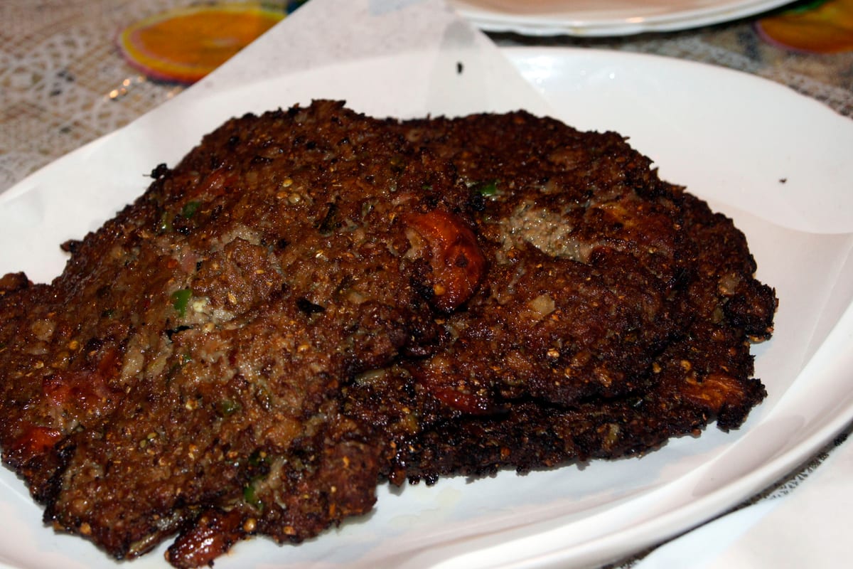 Chapli kebab