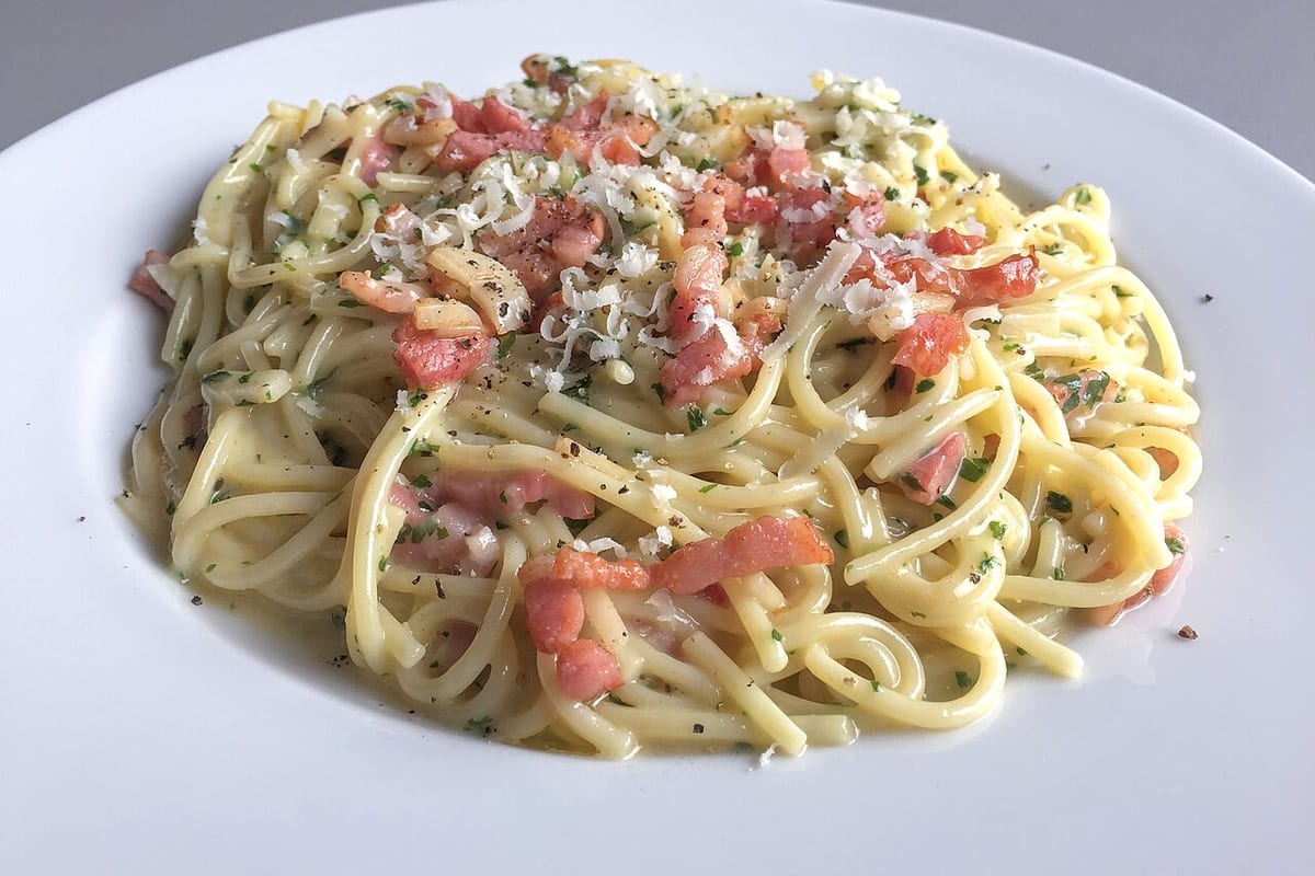 Spaghetti carbonara