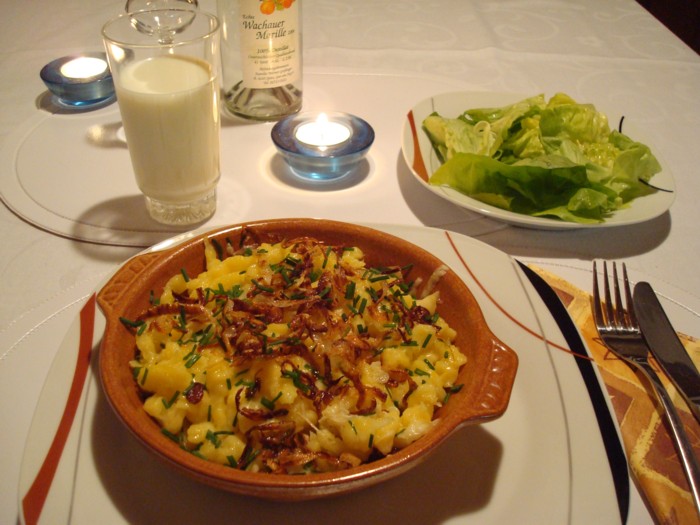 Kasnocken (Austrian Cheese Dumplings)