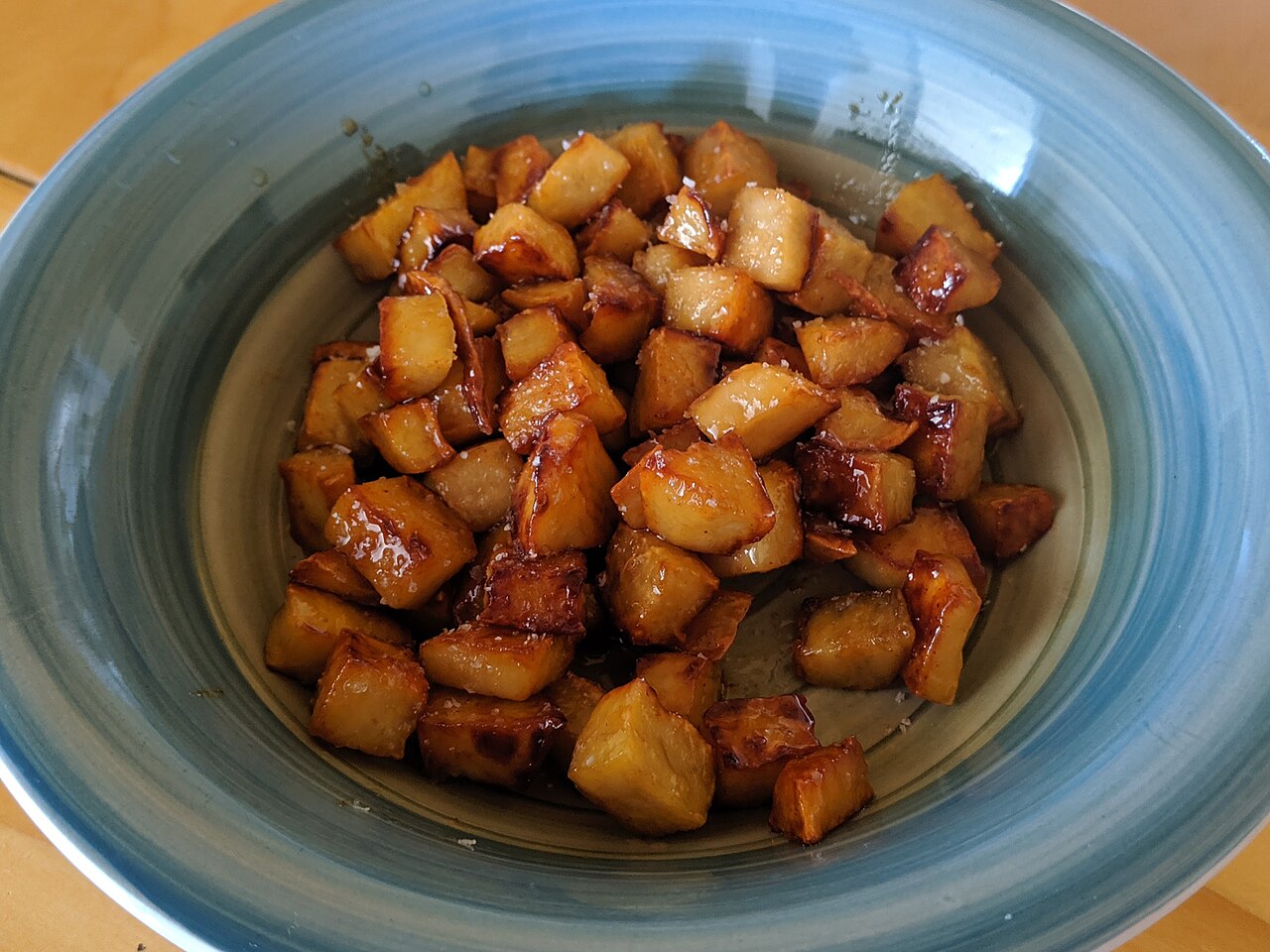 Sweet Potatoes Sautéed with Honey