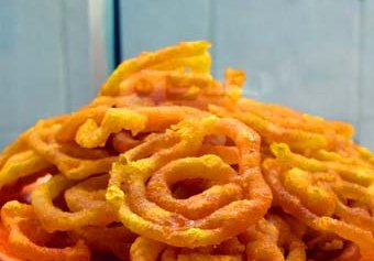 Jalebi (Fritters in Syrup)