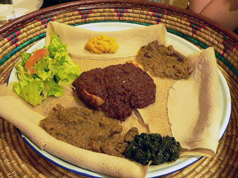 Injera (Ethiopian Teff Flatbread)