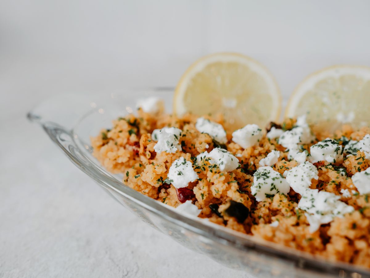 Couscous-Salat mit Kräutern
