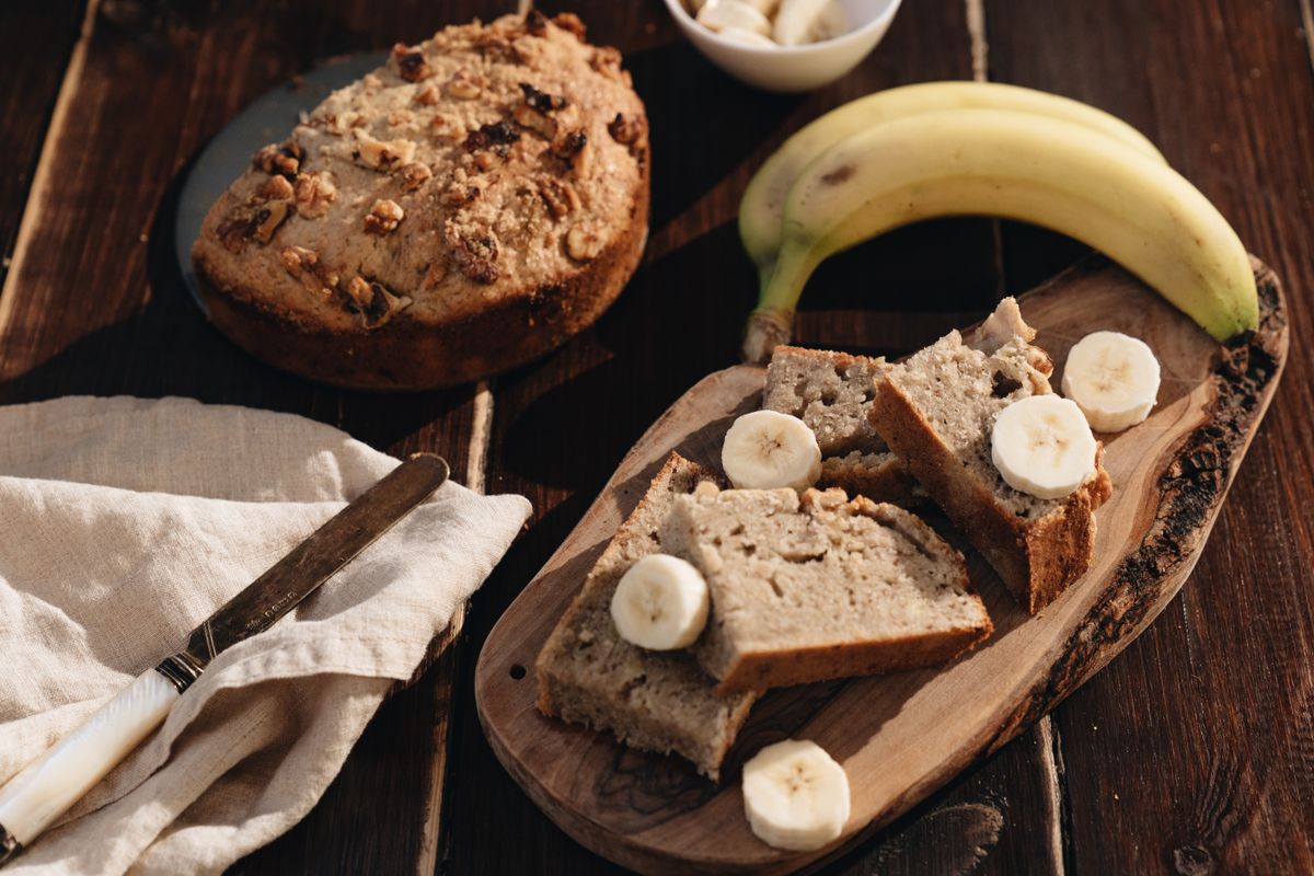 Saftiges Bananenbrot
