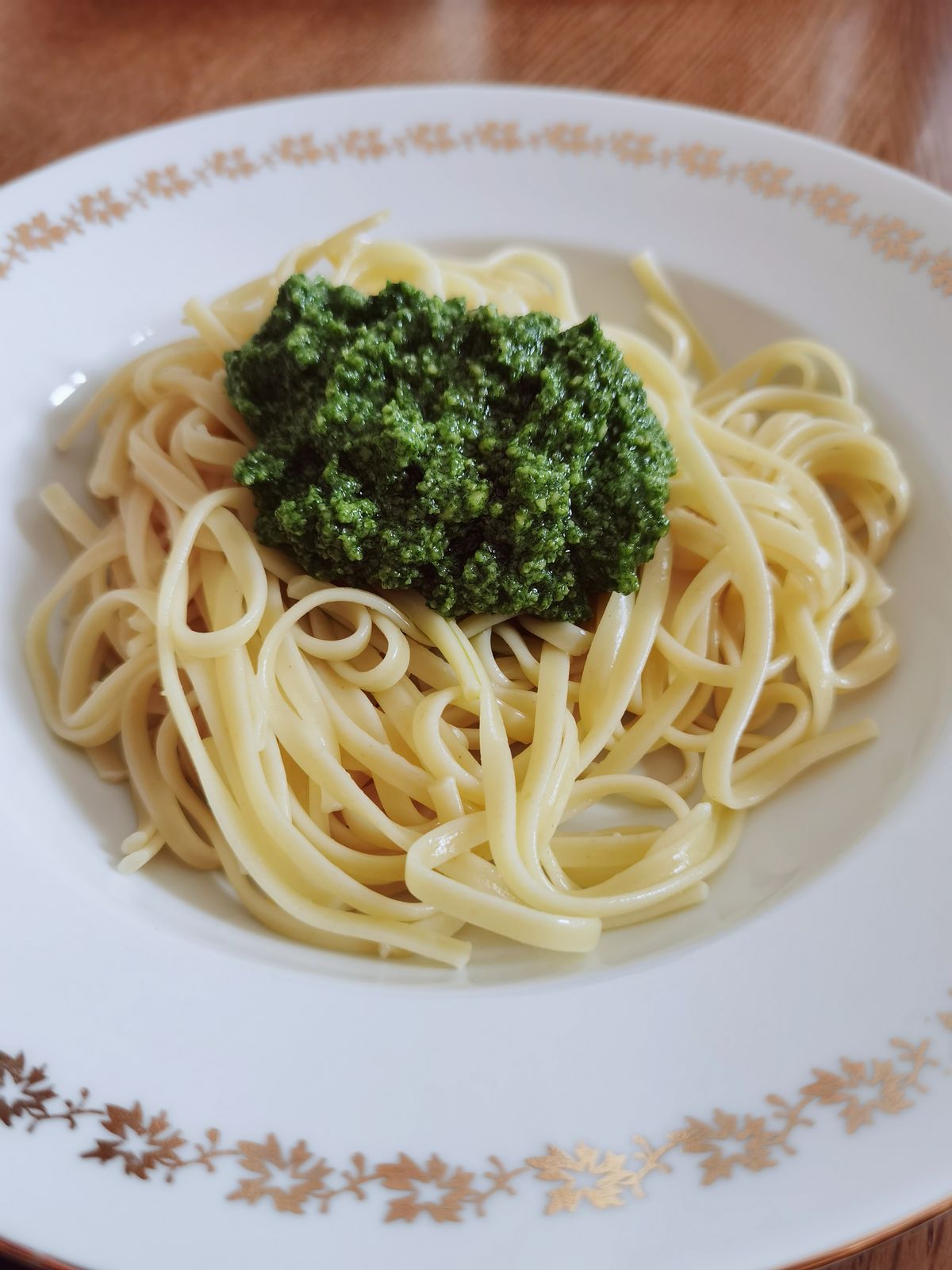Pasta mit Pistazienpesto