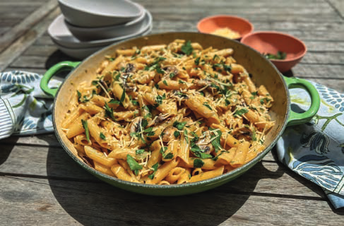 Creamy Mushroom Pasta