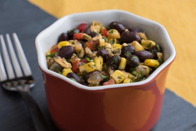 Marinated Black Bean Salad